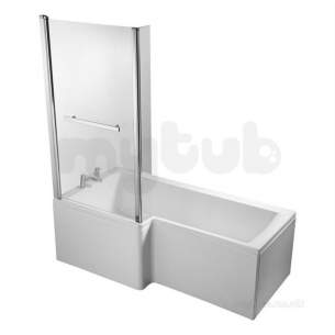 Ideal Standard Concept Acrylics -  Ideal Standard Concept Space Shr/bath 170 Left Hand Sq Ifp Plus Nol