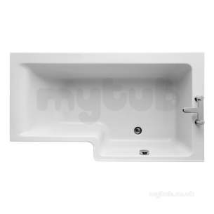 Ideal Standard Concept Acrylics -  Ideal Standard Concept Space Shr/bath 150 Right Hand Sq Ifp Plus Nol