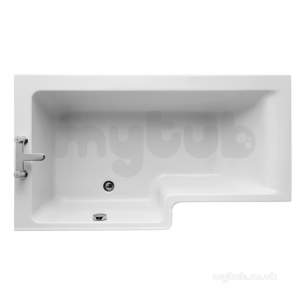 Ideal Standard Concept Acrylics -  Ideal Standard Concept Space Shr/bath 150 Left Hand Sq Ifp Plus Nol