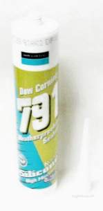 Adhesives and Sealants -  Dow Corning 791 310ml Weatherseal Bk