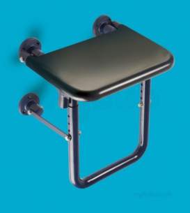 Saracen Disabled Products -  Saracen Shower Seat Cw Hinged Leg Blue