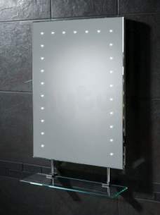 Hib Lighting Cabinets and Mirrors -  Hib 73106000 Keo Mirror 70 X 50cm