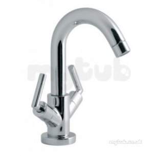 Vado Brassware -  Mono Basin Mixer Dck Mtd Smooth Bodied W/o