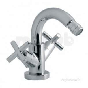 Vado Brassware -  Mono Bidet Mixer Deck Mount Plus Pop-up Waste