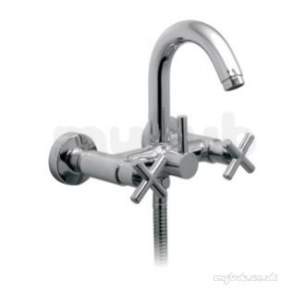 Vado Brassware -  Expsd B/shower Mixer W/mtd W/o Shower Kit