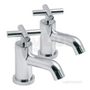 Vado Brassware -  Vado Bath Pillar Taps Deck Mounted Elw-136-c/p