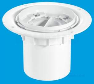 Mcalpine Waste traps overflow -  Mcalpine Tsg3t-b Trapped Shower Gully Seal 75mm