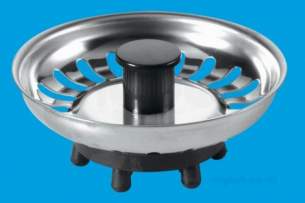 Mcalpine Waste traps overflow -  Mcalpine Strainer Top Bsktop