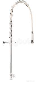 Delabie Accessories and Miscellaneous -  Delabie Pillar Tap With Control Knobs No Bib Tap