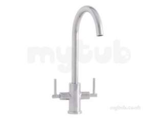 Astracast Brassware -  Victory Tp0702 Twin Lever Monobloc Ss