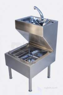 Pland Catering Sinks and Stands -  Pland Ju5060 Janitorial Unit Inc Tap
