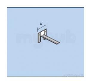 Alumasc Rainwater Products -  Pln 121mm X 75mm Gx Bracket Gxs1/brka