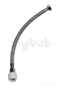 Hep2O Underfloor Heating Pipe and Fittings -  Hep2o Hd225e 500mm Flex Tap Conn 22x3/4