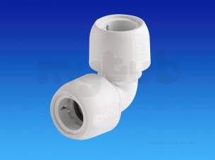 Hep2O Underfloor Heating Pipe and Fittings -  Hep2o Hd5 90d Elbow 28 Hd5/28w