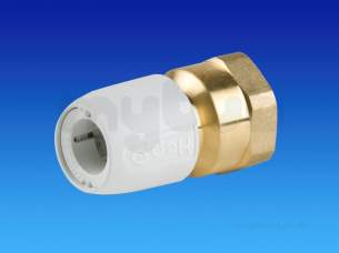 Hep2O Underfloor Heating Pipe and Fittings -  Hep2o Hx28 Fi Str Connector 15x1/2