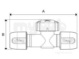 Hep2O Underfloor Heating Pipe and Fittings -  Hep2o Hx37 Hot/cold Shut Off Valve 15