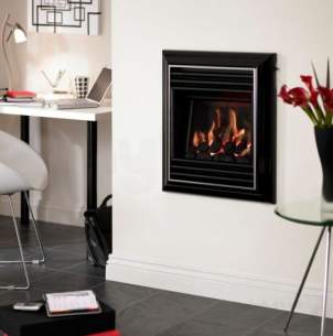 Valor Gas Fires and Wall Heaters -  Valor Homeflame Harmony Ng He Fire Black