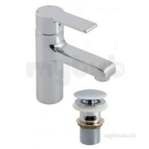 Vado Brassware -  Mono Basin Mixer Single Lever Deck Mount Ion-100/cc-c/p