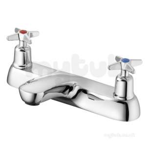 Ideal Standard Brassware -  Sandringham 21 B9877 Xtop Two Tap Holes Bath Filler Cp