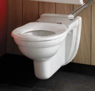 Armitage Shanks Commercial Sanitaryware -  Armitage Shanks Ventura S0115 Wall-hung Bowl And Spacer White