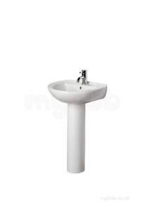 Ideal Standard Sottini Ware -  Ideal Standard Oracle E6820 1 Tap Hole Basin 550mm White