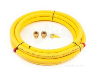 Tracpipe Flexible Gas Piping Kits -  Tracpipe 10 Meter Length Of Dn32 With Fittings And Tape