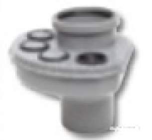 Polypipe Building Products Sundries -  Soil Manifold 4in/110mm Up To 4x32mm Or 40mm Waste Inlets