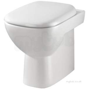 Twyford Moda Sanitaryware -  Moda Back-to-wall Toilet Pan Md1438wh