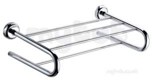 Waterbury Accessories -  Nh70 Slimline Can/lever Towel Rack 457mm