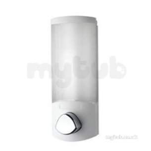 Croydex Bathroom Accessories -  Croydex Uno Euro Soap Dispenser White Pa660522