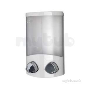 Croydex Bathroom Accessories -  Croydex Uno Euro Soap Dispenser White Pa660622