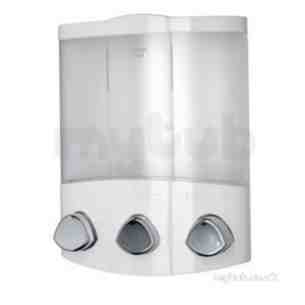 Croydex Bathroom Accessories -  Croydex Uno Euro Soap Dispenser Chrome