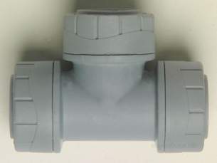 Underfloor Heating Manifolds and Ancillaries -  Polypipe 28mm Polyplumb Equal Tee 10