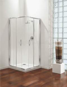 Coram Premier Shower Enclosures -  Premier 730/780 C/entry 2-box Sl/cl/st