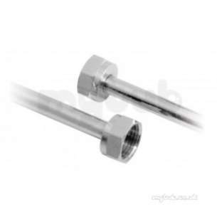 Vado Brassware -  Chrome Plated Copper Connector Tube Pex-224-500