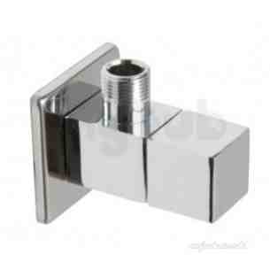 Vado Brassware -  Square Angle Valve Wall Mtd Quarter Turn