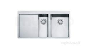 Franke Sinks -  Franke Ppx 251 Slim Top Sink Right Hand Ss