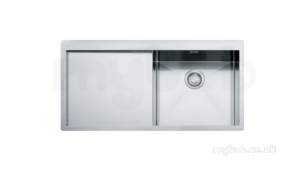 Franke Sinks -  Franke Ppx 211 Slim Top Sink Right Hand Ss