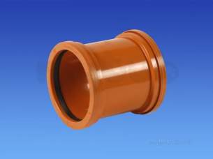 Hepworth Plastidrain -  Hepworth Building 110mm Pvc Coupling 4p02b