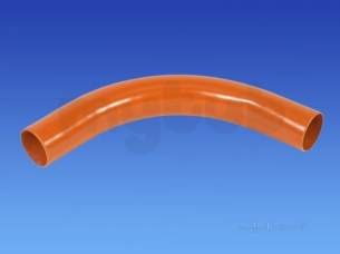 Hepworth Plastidrain -  160mm 87.1/2 Bend 600mm Radius 6p07c