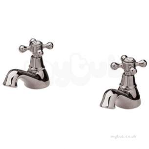 Twyford Traditional Brassware -  Persuasions 3/4 Pillar Taps Pe5215cp