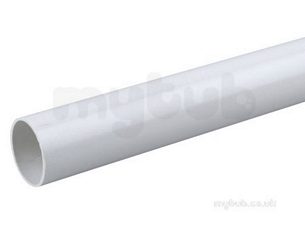 Osma Above Ground Drainage -  5m073w White Osma 40mm 3m P/e Pipe