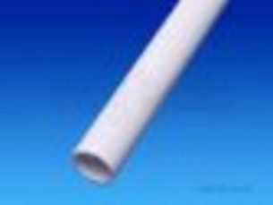 Osma Above Ground Drainage -  1e073 21.5mm X 3mtr P/e Pipe White Abs