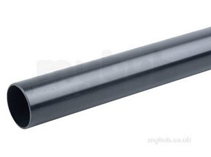 Osma Above Ground Drainage -  5m073b Black Osma 40mm P/e Pipe-3m