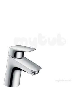 Hansgrohe Brassware -  Hg Logis Basin Mixer 70 Push-open Chr.