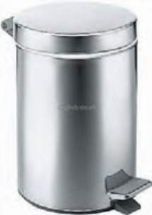 Croydex Bathroom Accessories -  Grand Hotel Qa015341 5 Litre Pedal Bin