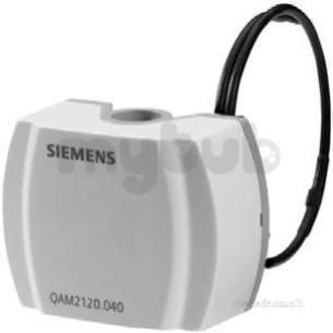 Siemens Qam 2120.040 Duct Temperature Detection 0.4m Sensor