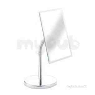 Croydex Bathroom Accessories -  Croydex Square Pedestal Mirror Qm105741