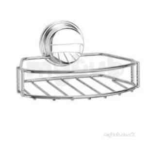 Croydex Bathroom Accessories -  Croydex Stick N Lock Plus Soap Basket Qm383841