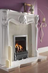 Flavel Gas Fires -  Flavel Richmond Plus Slide Silver